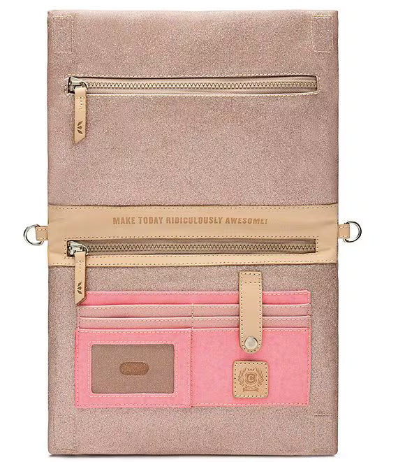 Emery Glitter Metro Crossbody
