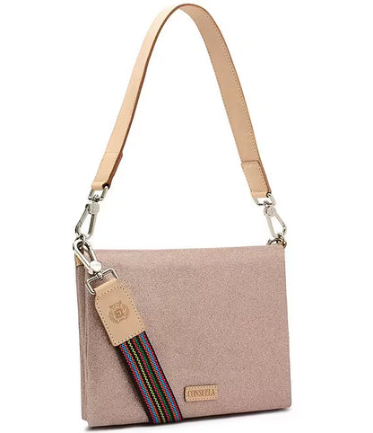 Emery Glitter Metro Crossbody