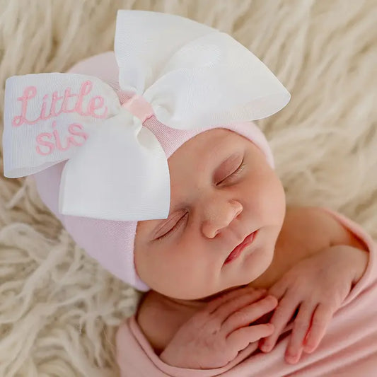 ILYBEAN Little Sis Bow Hospital Hat