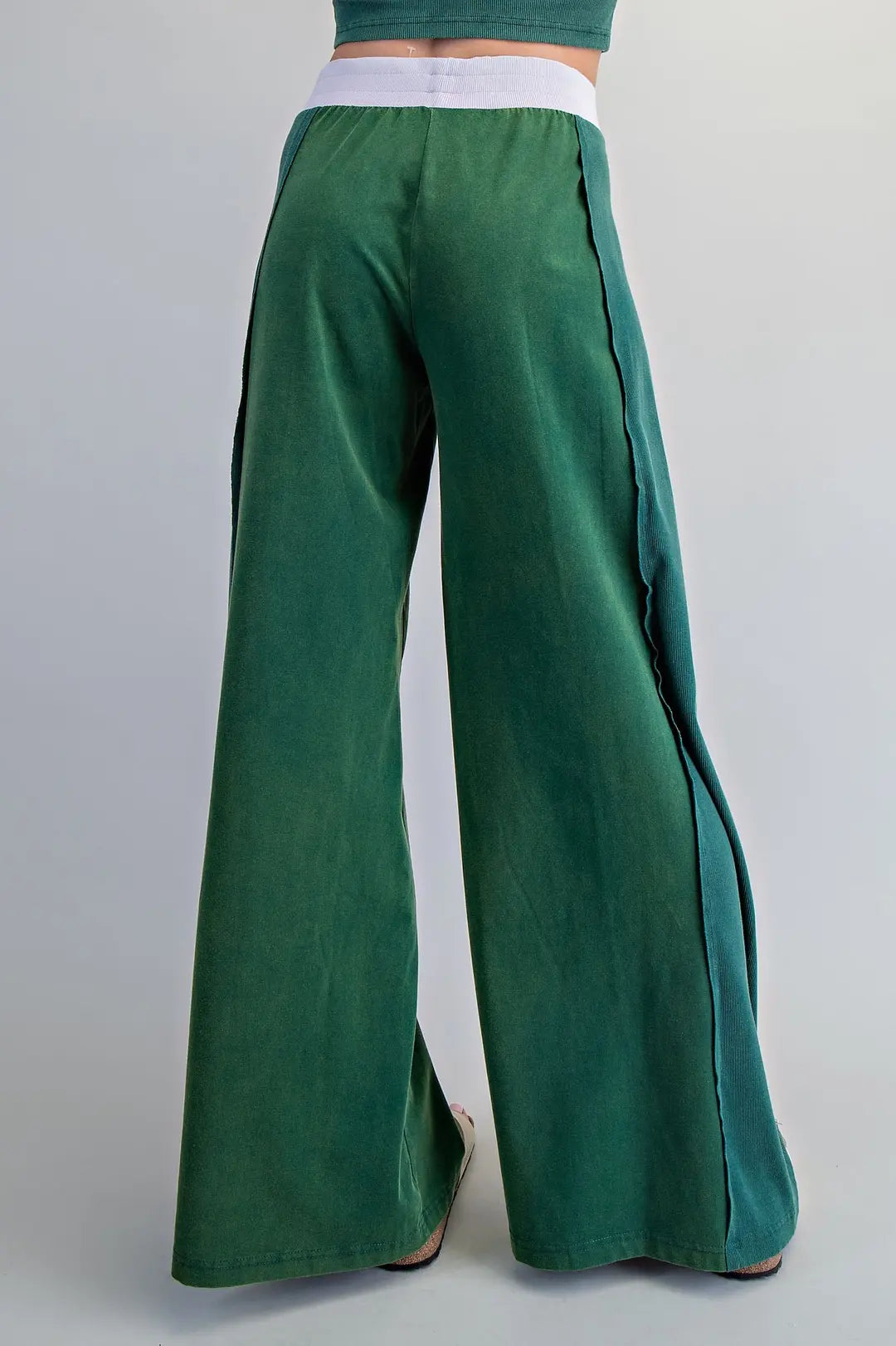 Forest Green Two Piece Set - Brazos Avenue Market 