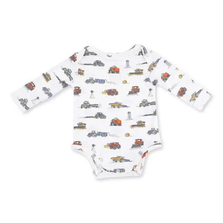 Farm Machines - Long Sleeve Bodysuit