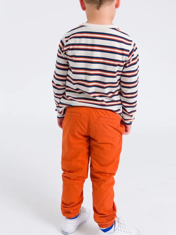 Boys Rust Jogger Pants - Brazos Avenue Market 