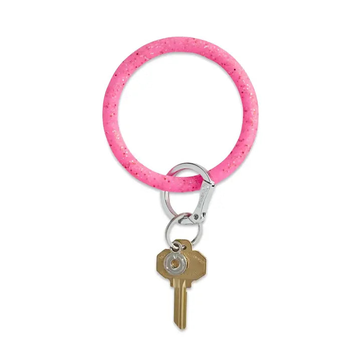 Silicone Big O® Key Ring - Brazos Avenue Market 
