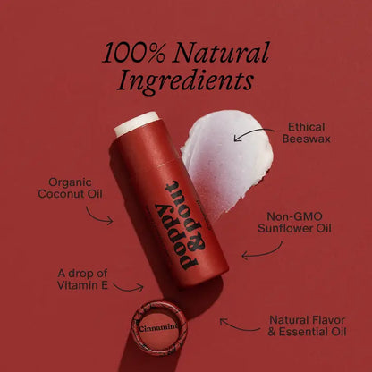 Poppy & Pout Lip Balm - Brazos Avenue Market 