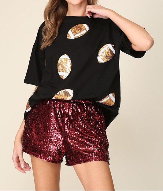 Dazzling Gameday Tee - Brazos Avenue Market 