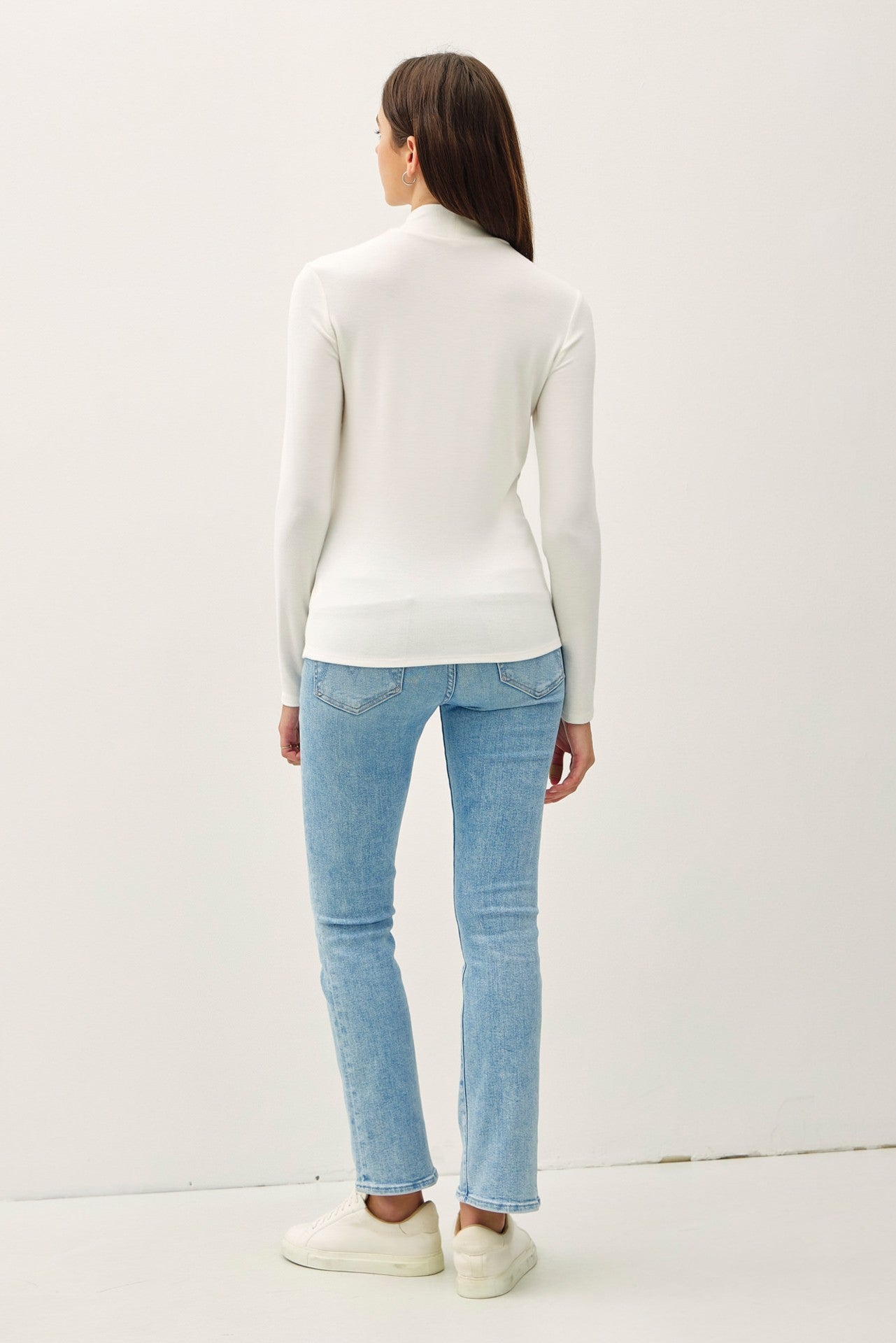 Basic Turtle Neck Top - Brazos Avenue Market 
