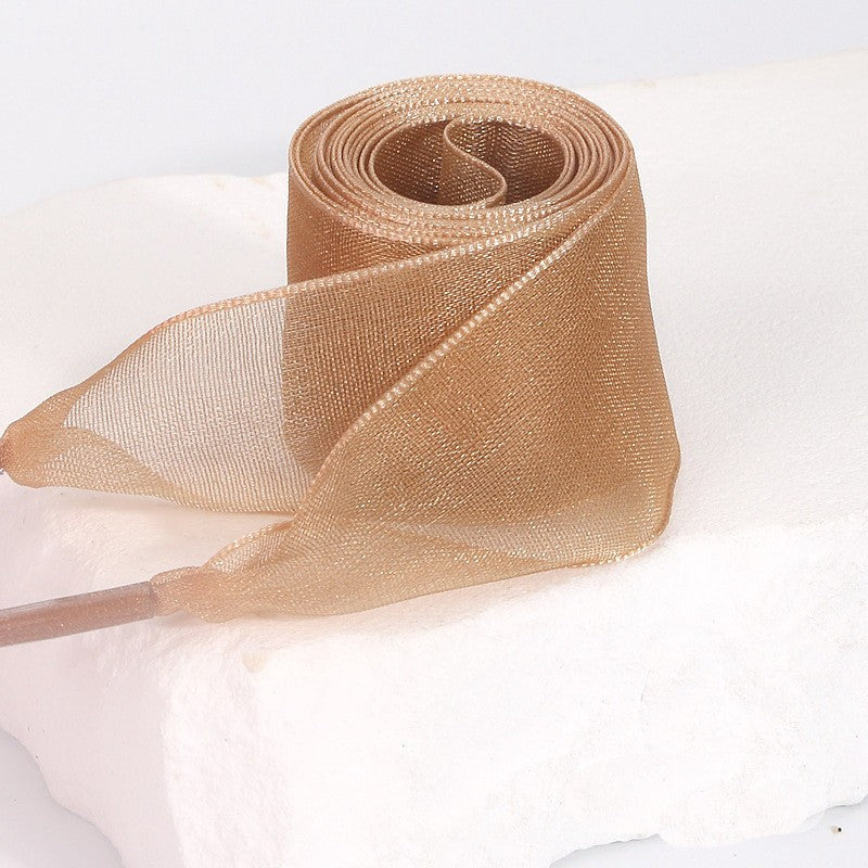 Satin Organza Shoe Lace - Brazos Avenue Market 
