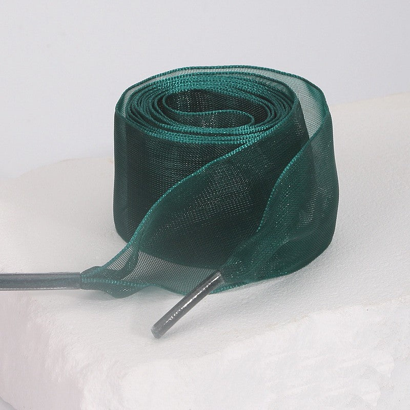 Satin Organza Shoe Lace - Brazos Avenue Market 