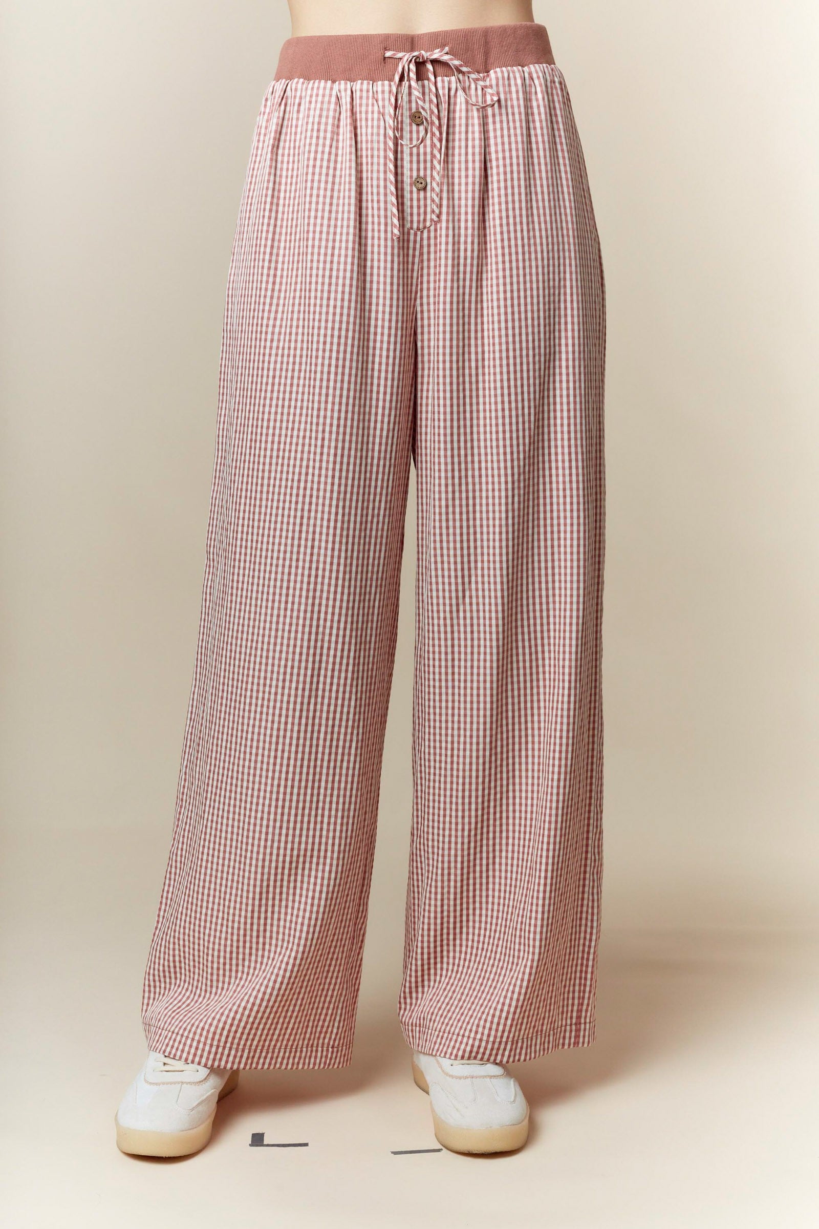 Gingham Pants - Brazos Avenue Market 