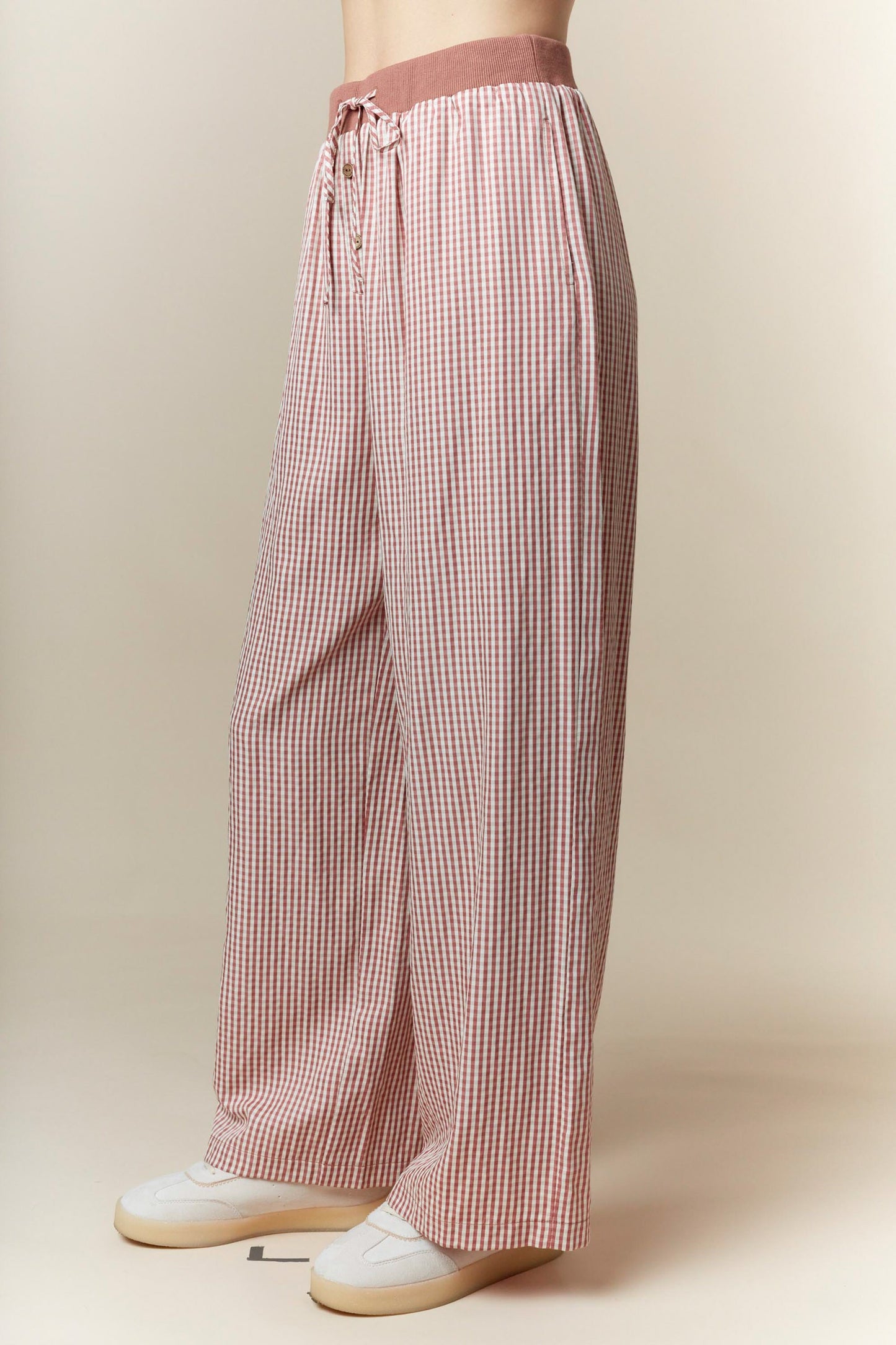 Gingham Pants - Brazos Avenue Market 