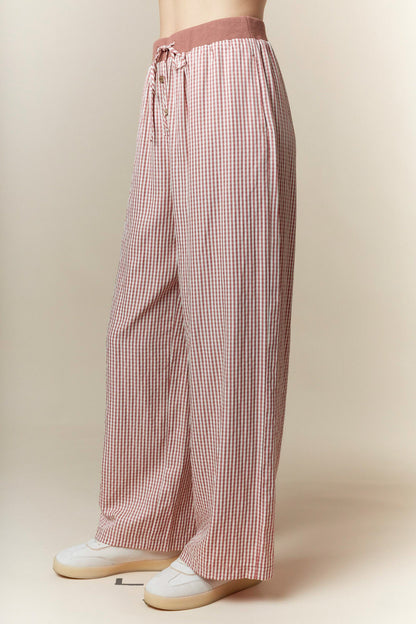 Gingham Pants - Brazos Avenue Market 