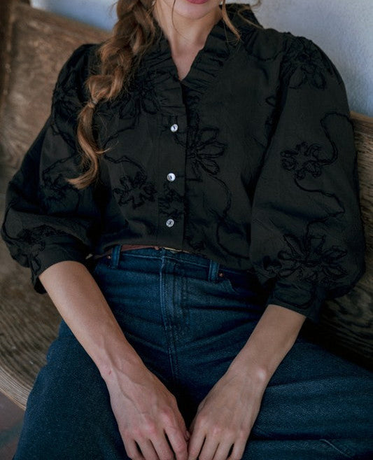 Graceful Days Top - Brazos Avenue Market 