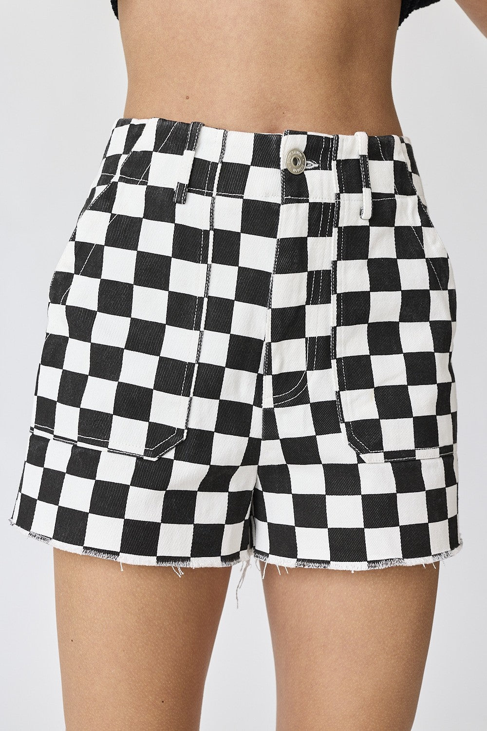 Colleen Denim Shorts - Brazos Avenue Market 