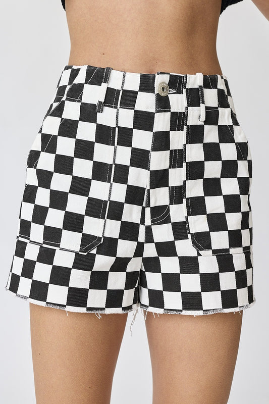 Colleen Denim Shorts - Brazos Avenue Market 