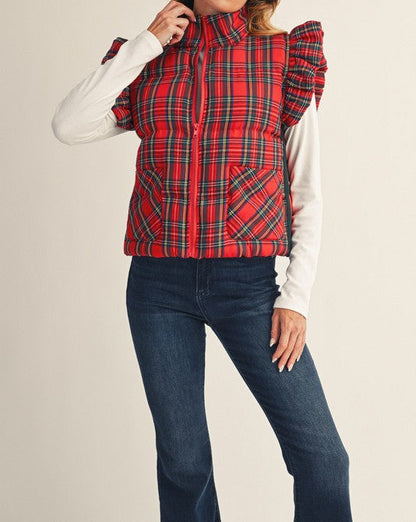 Plaid and Proper Vest - Brazos Avenue Market 