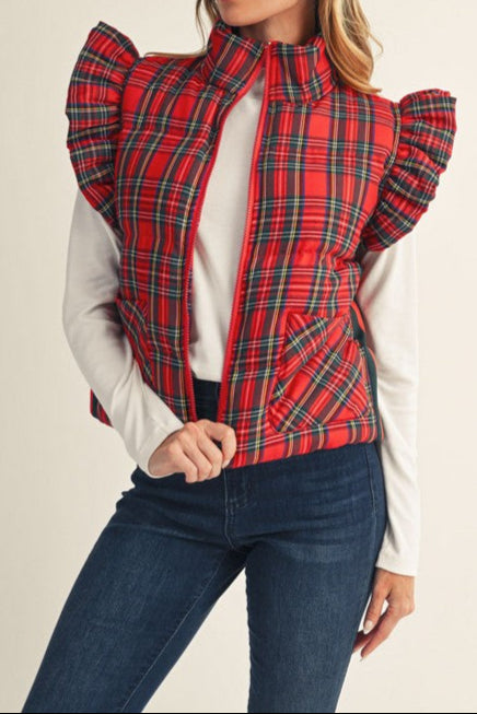 Plaid and Proper Vest - Brazos Avenue Market 