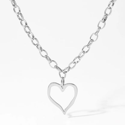 Heart Necklace - Brazos Avenue Market 