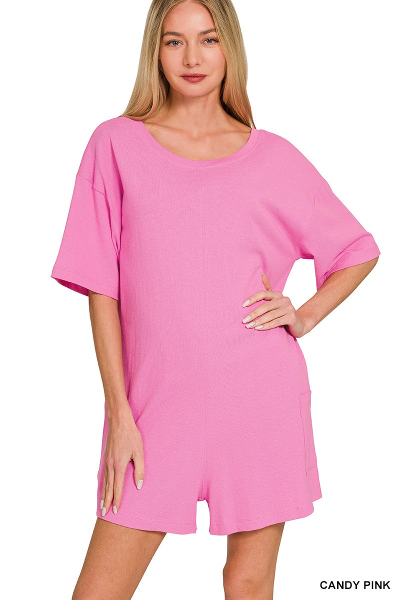 Reversible 2-Way Romper - Brazos Avenue Market 