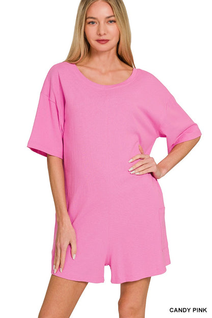 Reversible 2-Way Romper - Brazos Avenue Market 