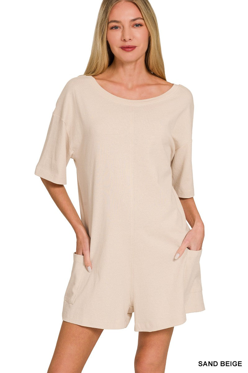 Reversible 2-Way Romper - Brazos Avenue Market 