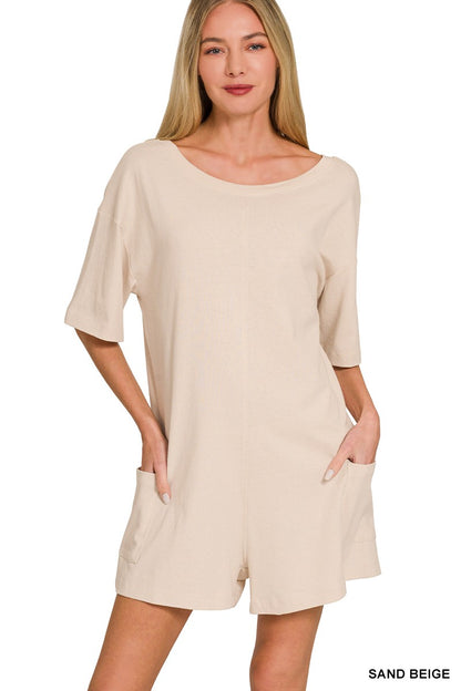 Reversible 2-Way Romper - Brazos Avenue Market 
