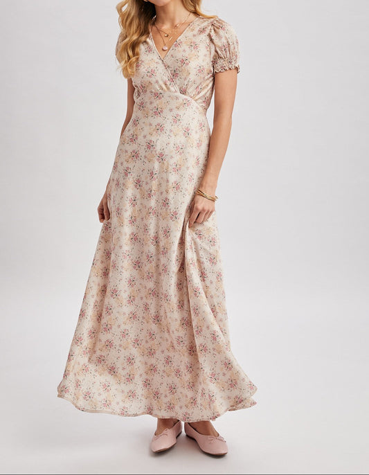 Whispering Petals Maxi Dress