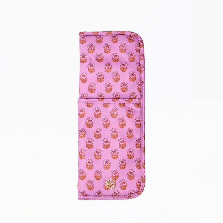 Hot Tools Cover | Pink Floral Block - Brazos Avenue Market 