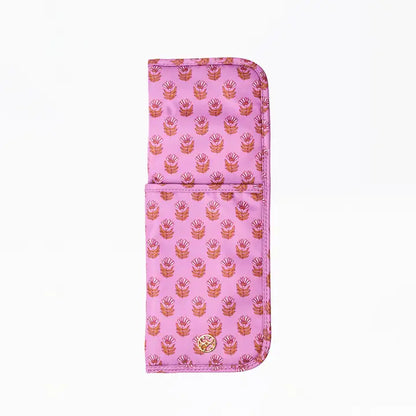 Hot Tools Cover | Pink Floral Block - Brazos Avenue Market 