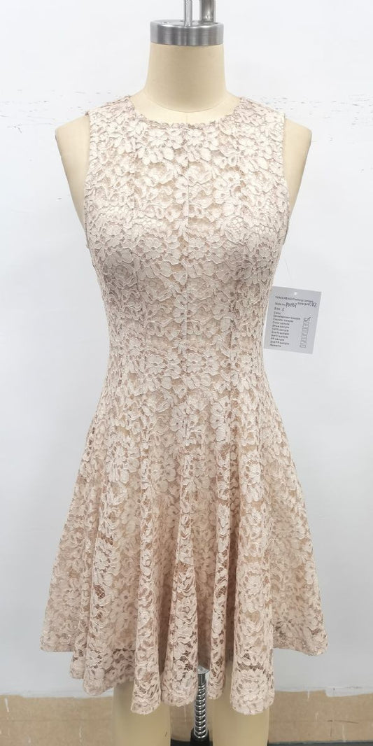 Timeless Grace Lace Dress - Brazos Avenue Market 