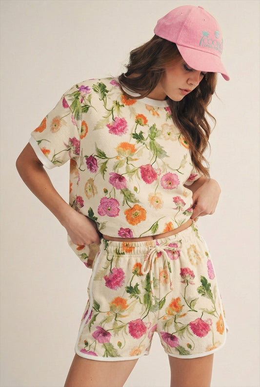 Enchanting Floral Print Set