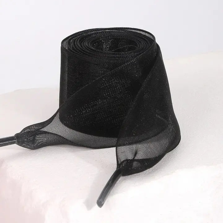 Satin Organza Shoe Lace - Brazos Avenue Market 
