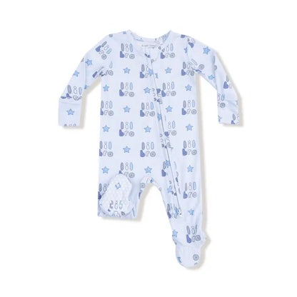 Lil Bro - 2 Way Zipper Footie - Brazos Avenue Market 