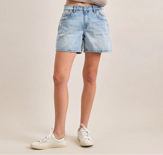 Hidden Jeans Sammie Barrel Shorts - Brazos Avenue Market 