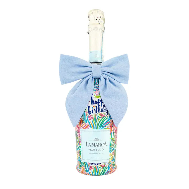 Beau Bottles Happy Birthday Floral - Prosecco Collection - Brazos Avenue Market 