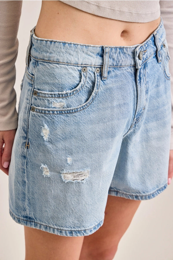 Hidden Jeans Sammie Barrel Shorts - Brazos Avenue Market 