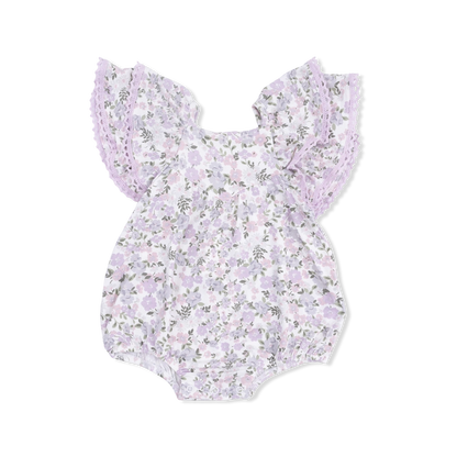 Shannon Floral - V-Neck Bubble - Brazos Avenue Market 