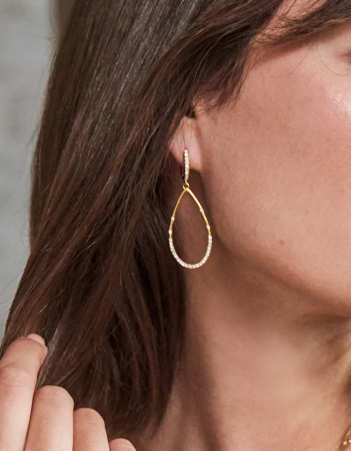 Carteret Earrings Crystal