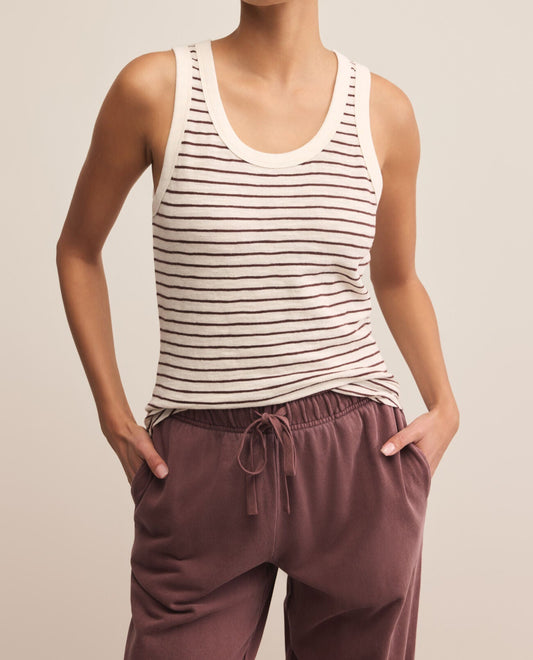 The Perfect Striped Tank - Brazos Avenue Market 