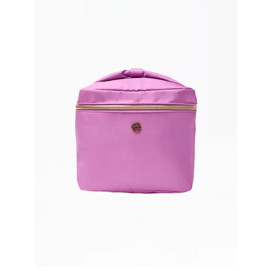 Ultraglam Make Up Bag | Pink Floral Block - Brazos Avenue Market 