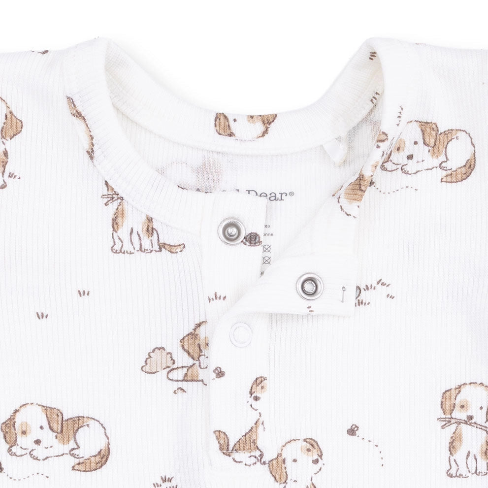 Explorer Puppy Blue - Long Sleeve Henley Play Set