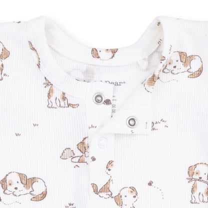Explorer Puppy Blue - Long Sleeve Henley Play Set