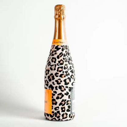 Beau Bottles Tan Leopard- Champagne Collection - Brazos Avenue Market 