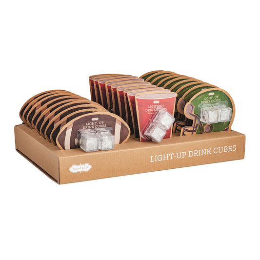 Tailgate Light-Up Drink Cube Sets