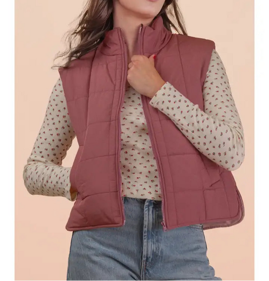 Puffer Padded Warm Vest