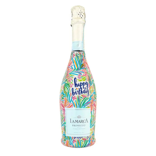 Beau Bottles Happy Birthday Floral - Prosecco Collection