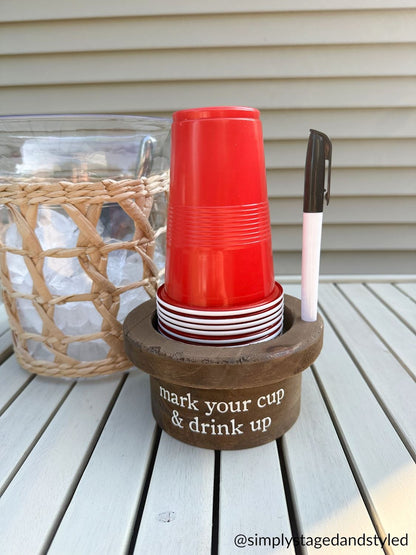 Disposable Cup & Market Set