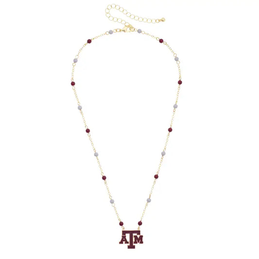 Texas A&M Aggies Logo Layering Necklace
