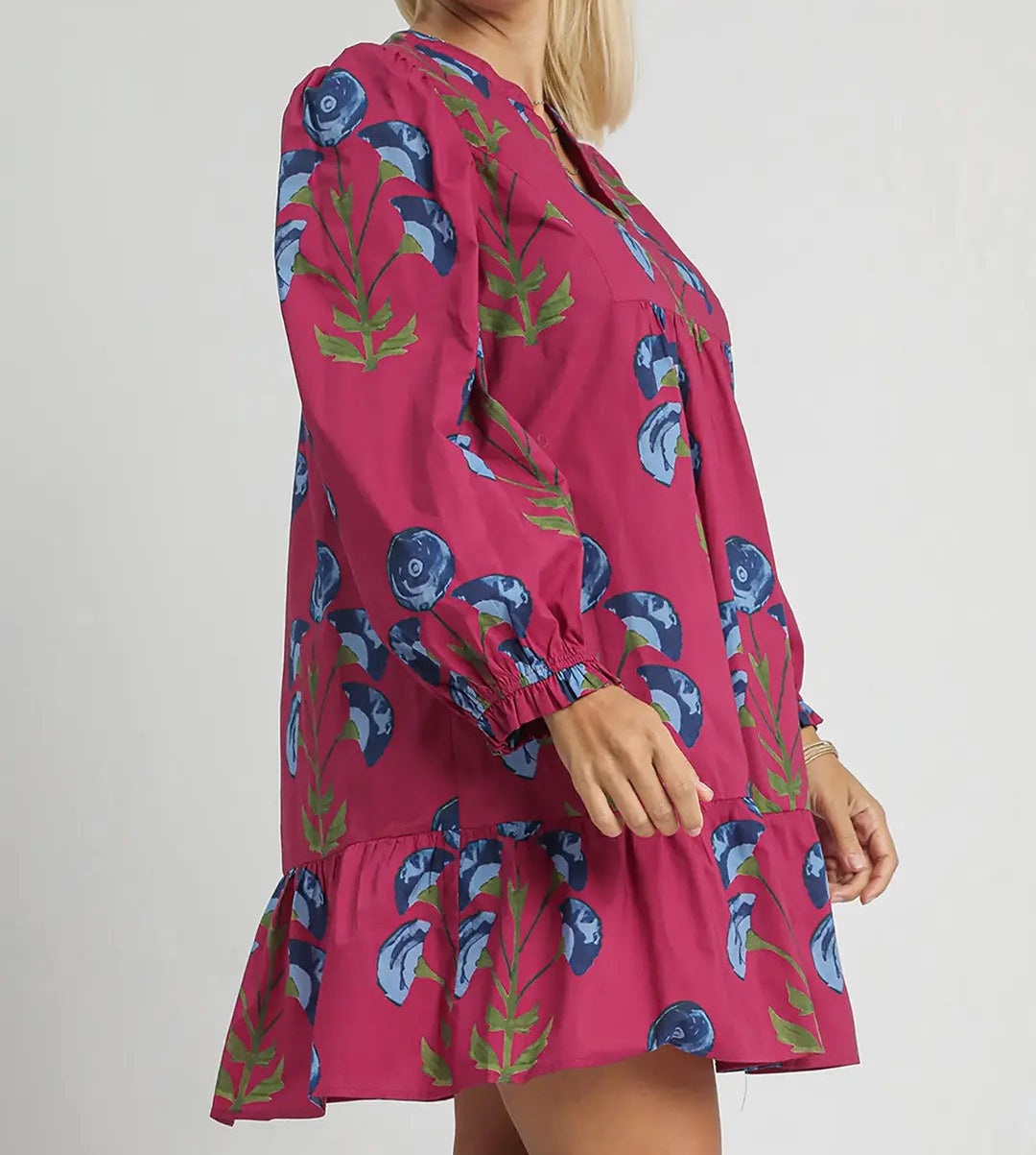 The Berry Confident Dress - Brazos Avenue Market 