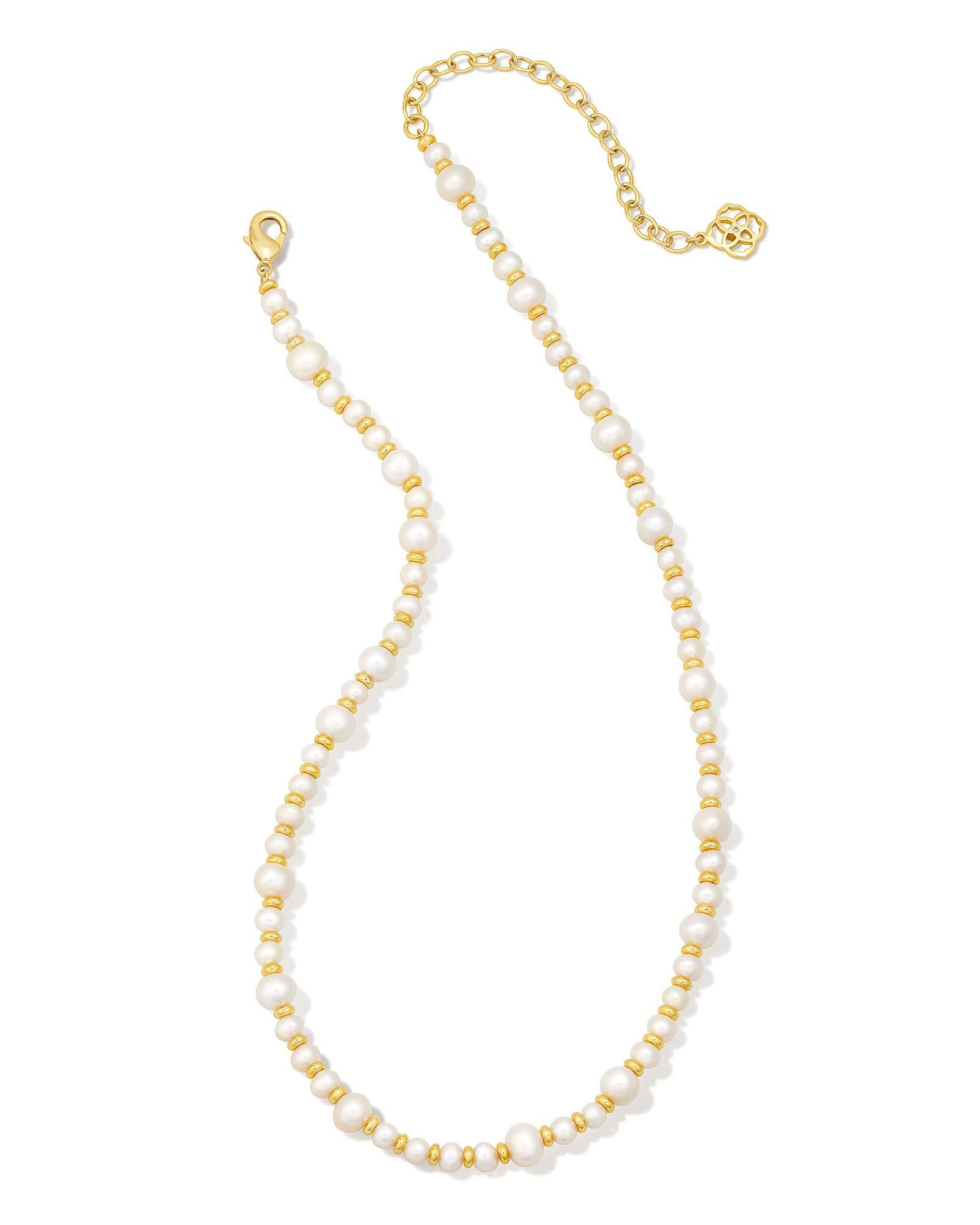 Jovie Gold Beaded Strand Necklace
