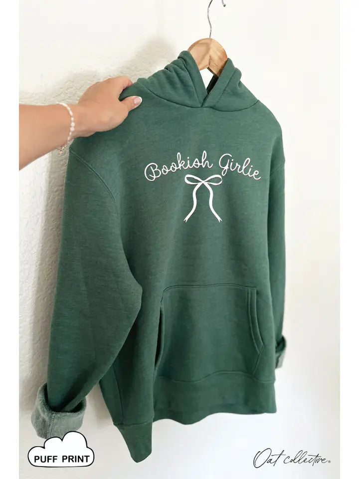 Bookish Girlie Hoodie - Brazos Avenue Market 